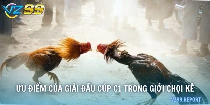 Ưu điểm của giải đấu Cúp C1 trong giới chọi kê